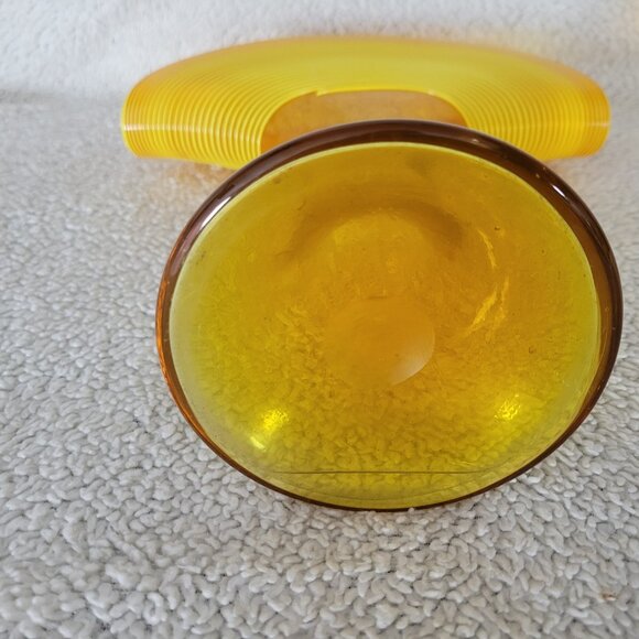 Antique Kralik Czech Art Glass Fan Vase - Picture 5 of 6